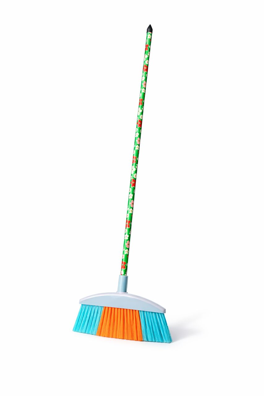 Balai de Nettoyage Multi-surfaces – Fibres Résistantes & Manche Long