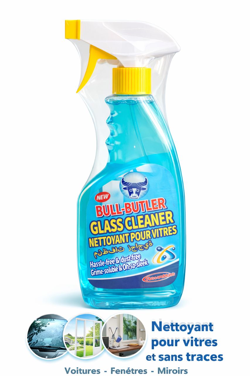 Spray nettoyant vitres sans traces – multi-surfaces, effet brillant immédiat
