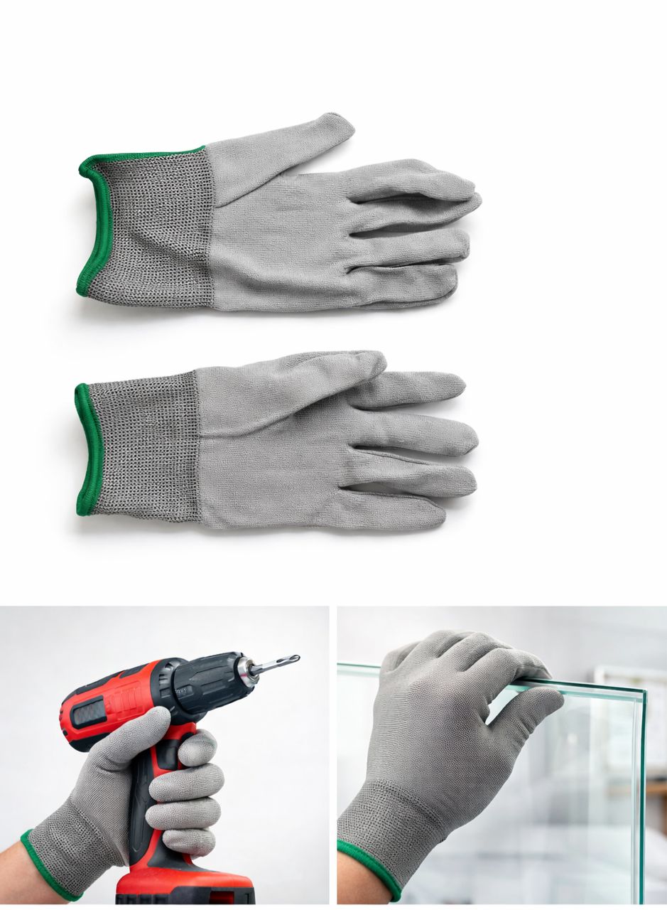Gants de travail multi-usages – protection optimale et grip de précision (Paire)