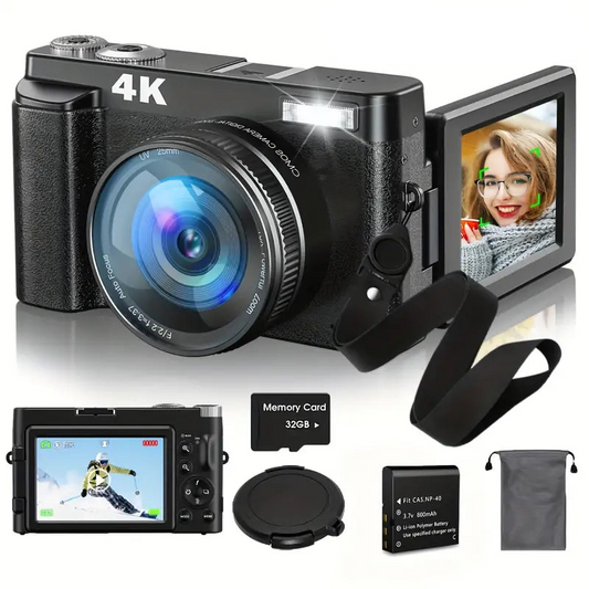 NNETM 4K Digital Camera: Capture Every Detail in Stunning Clarity-0